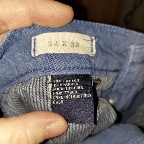 MADEWELL Blue Ombre Skinny Skinny Jeans 24 x 32 - Picture 4 of 8
